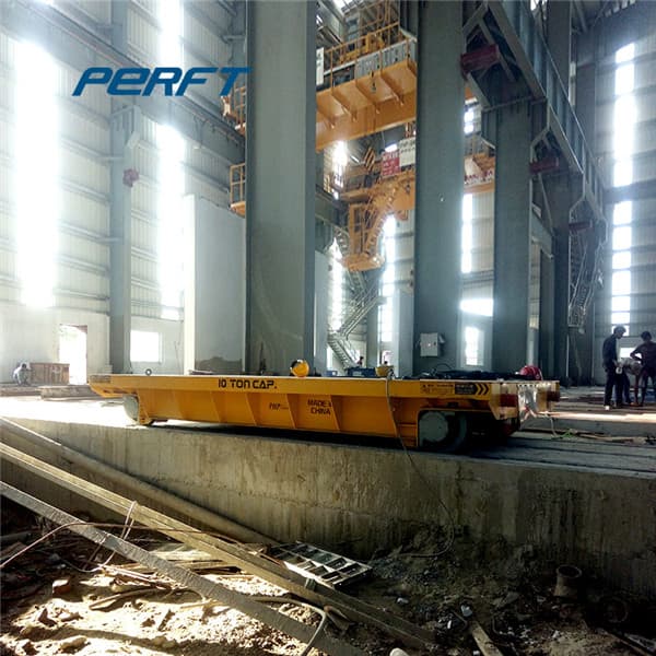 mold transfer cart with end stops 10 tons